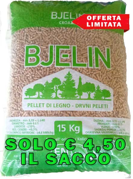 VENDITA BJELIN PELLET - CROTTI PELLET