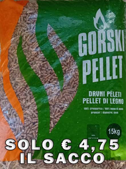 VENDITA GORSKI PELLET - CROTTI PELLET